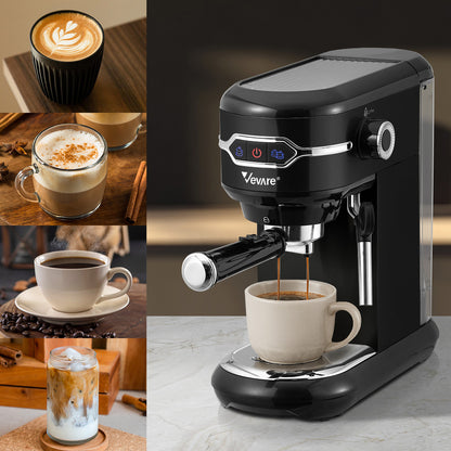 Espresso Capsule Coffee Machine Milk Frother | HomeAndLiving