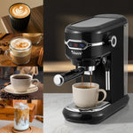 Espresso Capsule Coffee Machine Milk Frother | HomeAndLiving