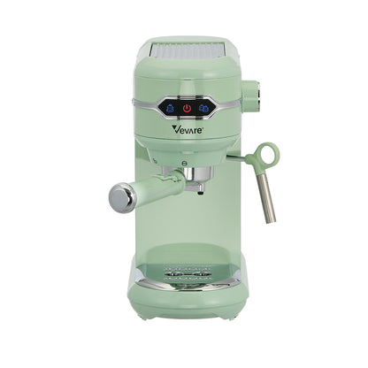 Coffee Machine Latte Cappuccino Maker 19 Bar With Milk Frother Mint