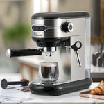 Coffee Machine Latte Cappuccino Maker 19 Bar With Milk Frother Mint