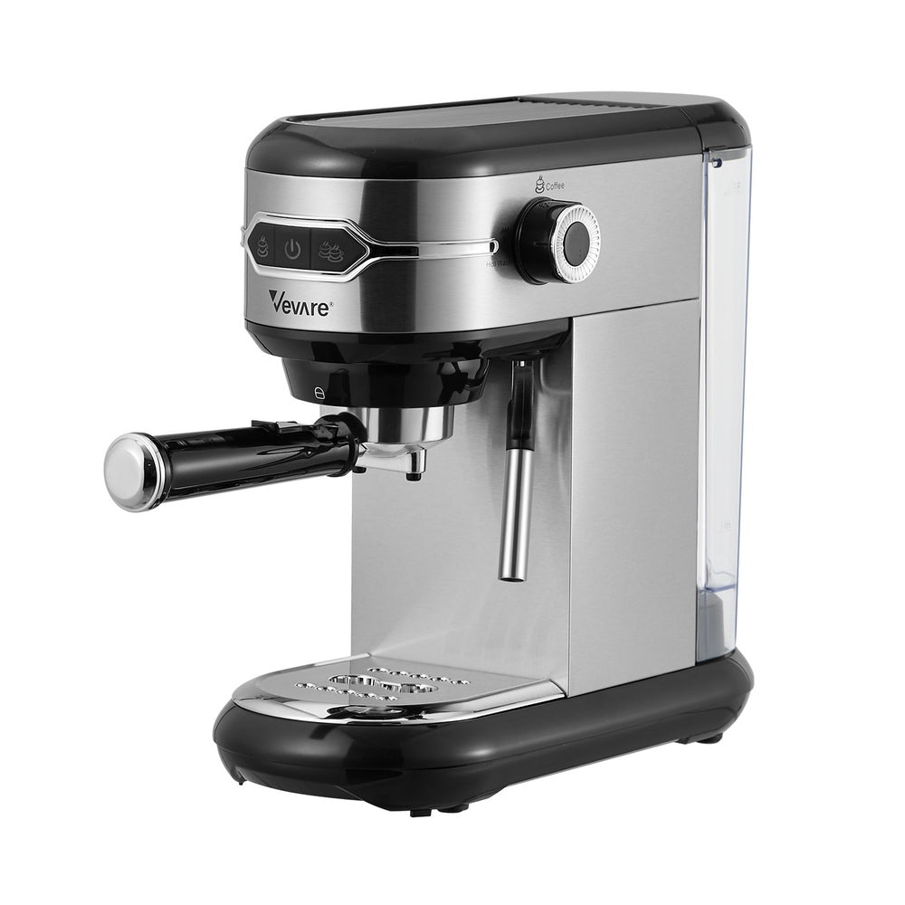 Coffee Machine Latte Cappuccino Maker 19 Bar With Milk Frother Mint