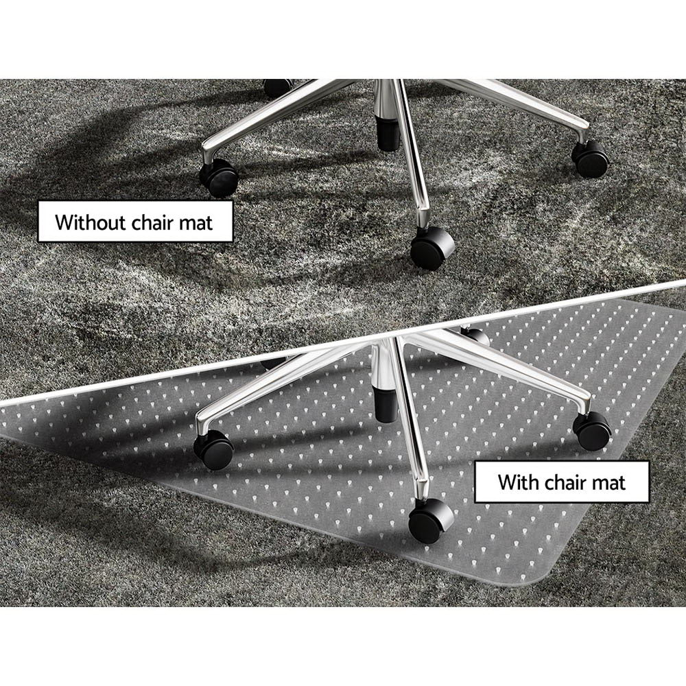 Chair Mat Carpet PVC Floor Protectors Home Office Room Mats PVC 120x90 cm