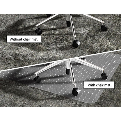 Chair Mat Carpet PVC Floor Protectors Home Office Room Mats PVC 120x90 cm