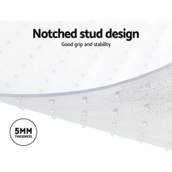 Chair Mat Carpet PVC Floor Protectors Home Office Room Mats PVC 120x90 cm