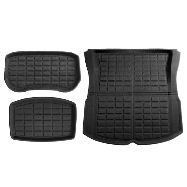  NEW Model 3 Highland 2024 Boot Liner Rear Frunk Cargo Trunk Mats Weisshorn