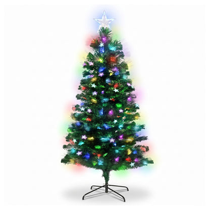 Fibre Optic Christmas Tree White 78x16x18cm