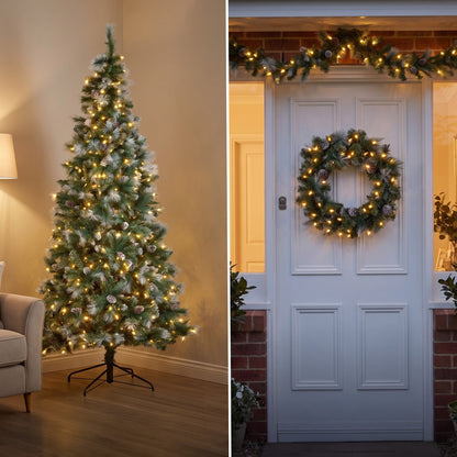 Christmas Tree Warm White LEDs 61x15cm