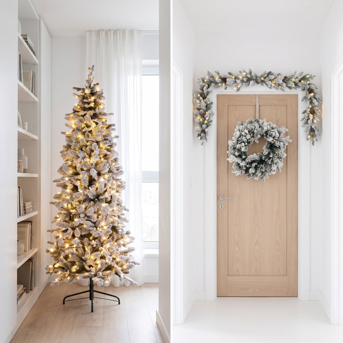 Pre Lit Christmas Tree White