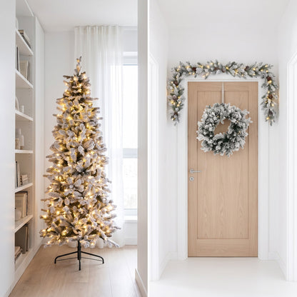 Pre Lit Christmas Tree White