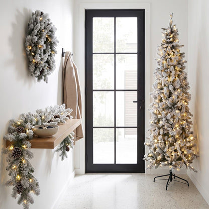 Pre Lit Christmas Tree White