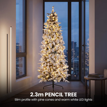 Pre Lit Christmas Tree White