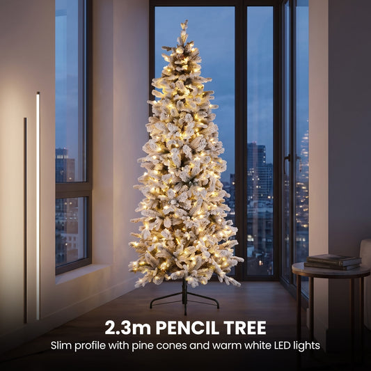 Pre Lit Christmas Tree White