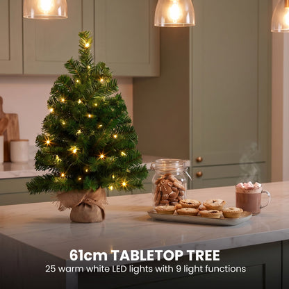 Green Christmas 3pc Set Steel