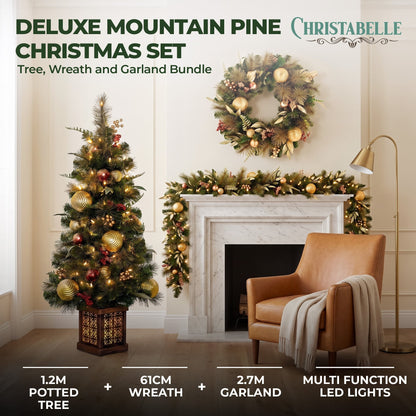 Christmas Tree Set Natural