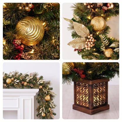Christmas Tree Set Natural