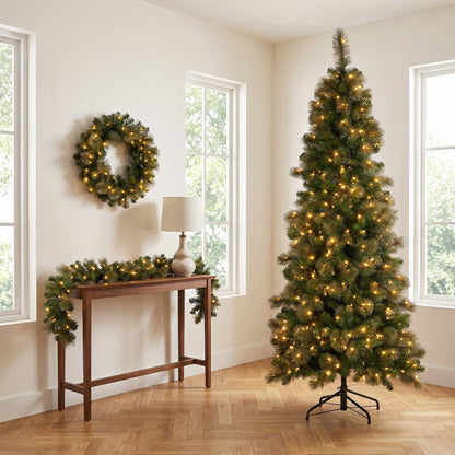 Gold Christmas Tree Set Slim