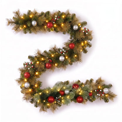Christmas Wreath With Led Lights