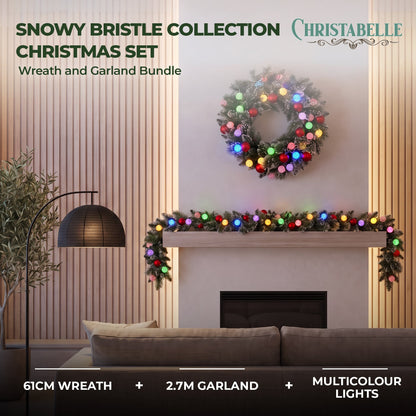 Christmas Decor Set White single