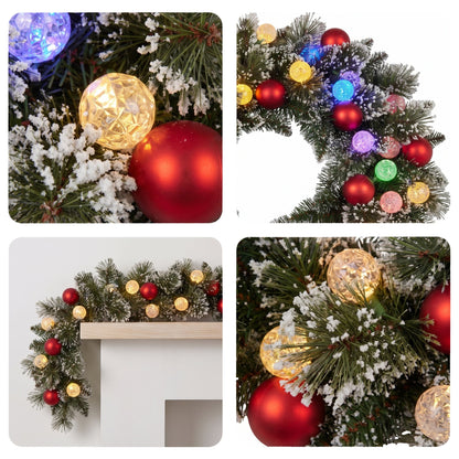 Christmas Decor Set White single