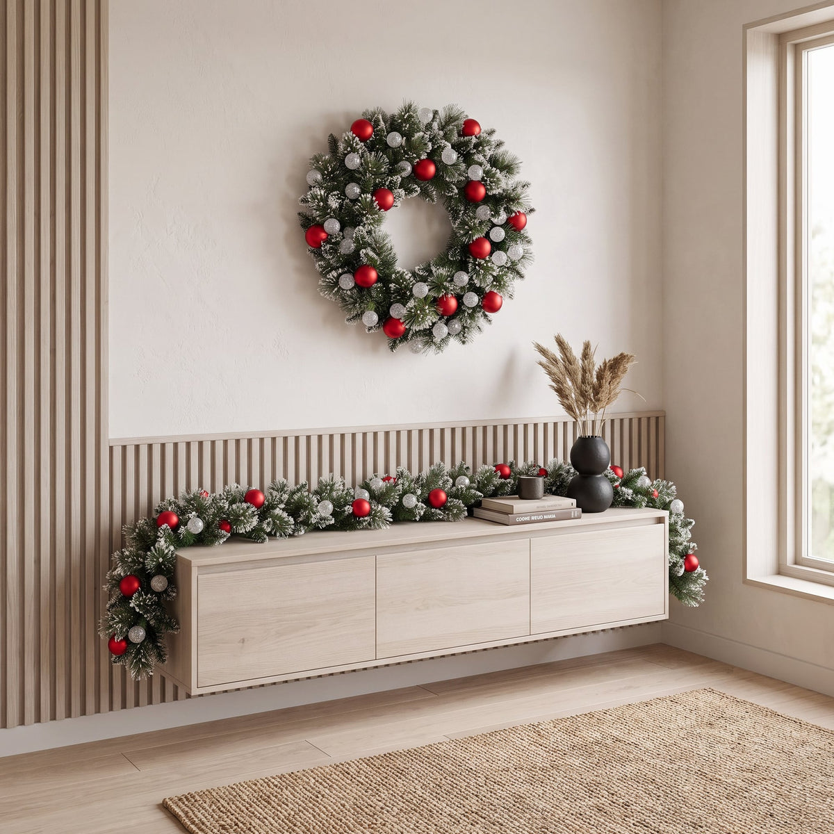Christmas Decor Set White single