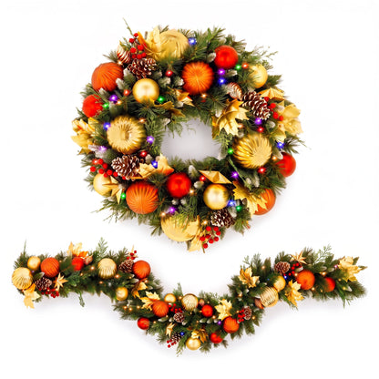 Christmas Wreath White Decorative