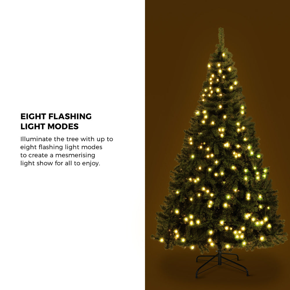 Christmas Tree 2.4M Green Led
