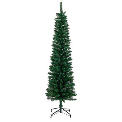 Slim Christmas Tree Warm Lights