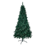LED Christmas Tree 2.1 2.4 & 1.8M 6FT Multi-Colour Lights 8 Flash Modes Pre-Lit