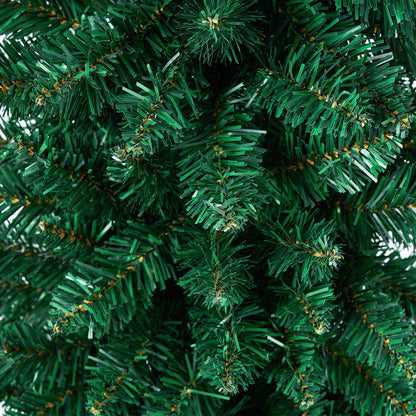 Slim Christmas Tree 1.8M 6FT Green Artificial Xmas Tree for Home Decor