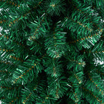 Slim Christmas Tree 1.8M 6FT Green Artificial Xmas Tree for Home Decor
