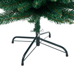 Slim Christmas Tree 1.8M 6FT Green Artificial Xmas Tree for Home Decor
