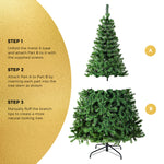 Christmas Tree 2.7M 9FT Green 1708 Tips Full Artificial Holiday Decor