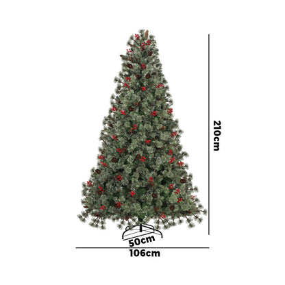 Christmas Tree 1.8m 6FT LED Light Green