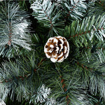 LED Christmas Tree 1.8M 6FT Pre-lit Light 8 Flash Modes Pine Cones
