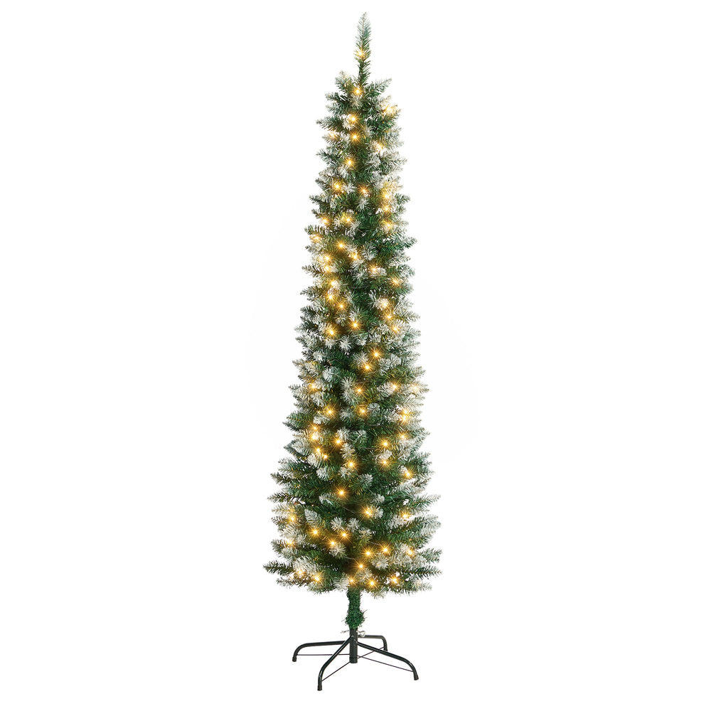 Slim Led Christmas Tree White