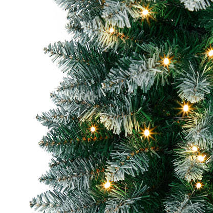 Slim Led Christmas Tree White
