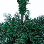 Slim Christmas Tree 1.8M 6FT Green & White Artificial Xmas Tree Decor