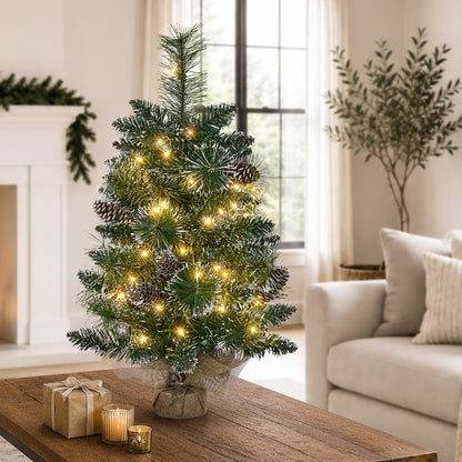 Mini Christmas Tree Green LED