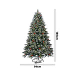 LED Christmas Tree 1.8M 6FT/2.1M 7FT Green White