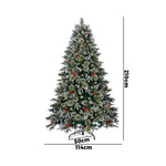 LED Christmas Tree 1.8M 6FT/2.1M 7FT Green White