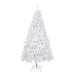 White Christmas Tree 1.8M 6FT 650 Tips Artificial Holiday Decoration