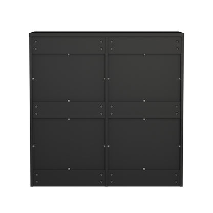 8 Chest of Drawers Tallboy Cabinet Bedroom Storage Black