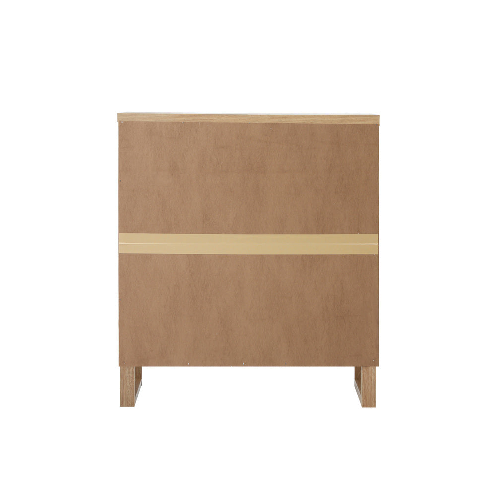 5 Drawer Tallboy Dresser Natural Wood | HomeAndLiving - 6