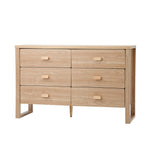 6 Drawer Chest Dresser Natural Wood | HomeAndLiving