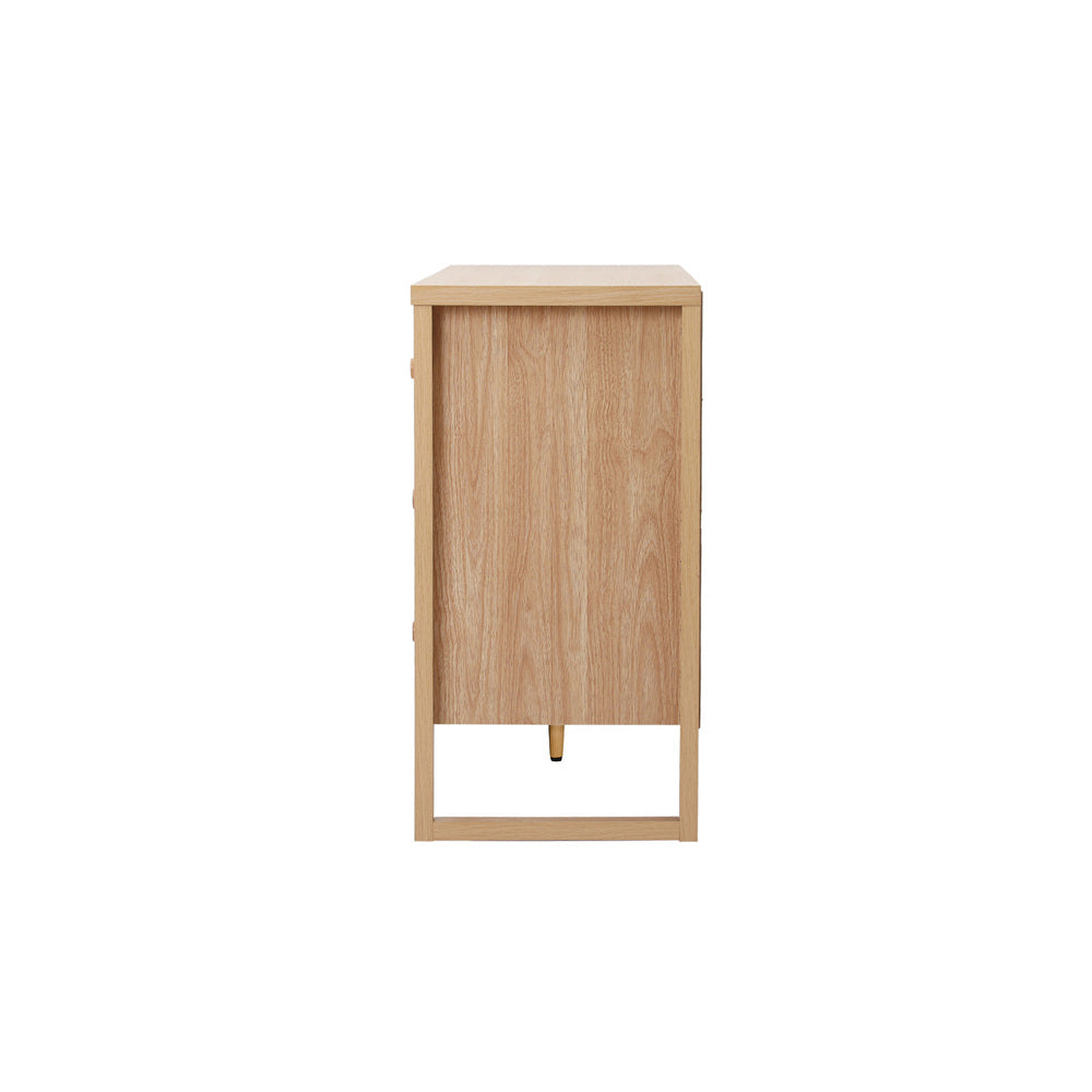 6 Drawer Chest Dresser Natural Wood | HomeAndLiving - 3