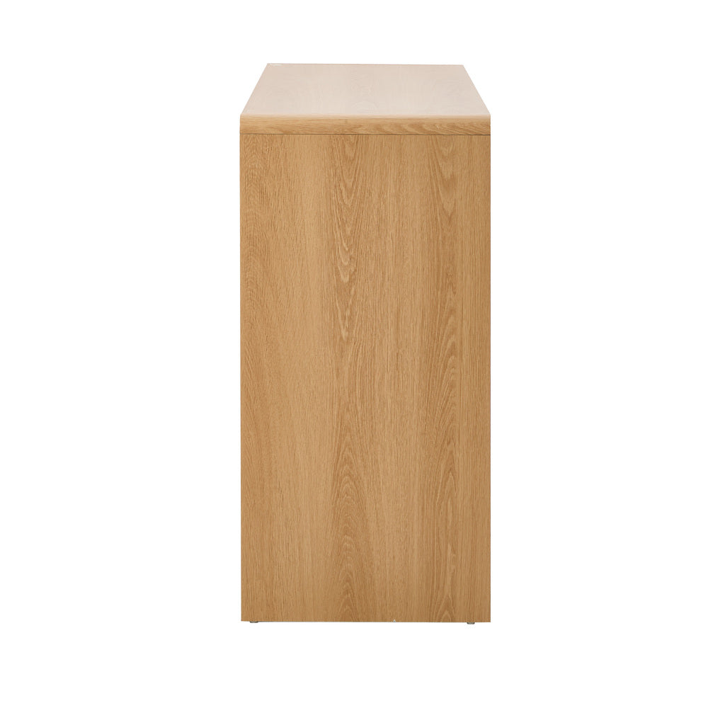 Natural Chest Of Drawers Storage 120x40x73cm
