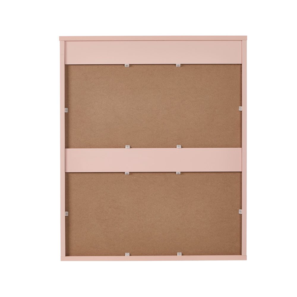 8 Drawer Chest Bedroom Dresser Storage Cabinet Nightstand Pink & White