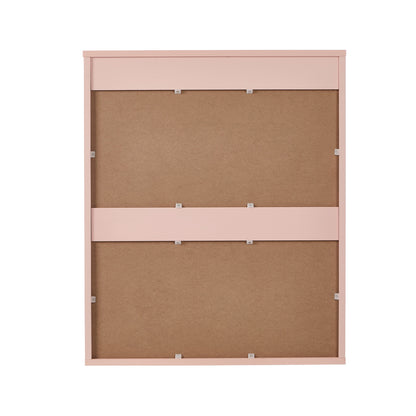 8 Drawer Chest Bedroom Dresser Storage Cabinet Nightstand Pink & White