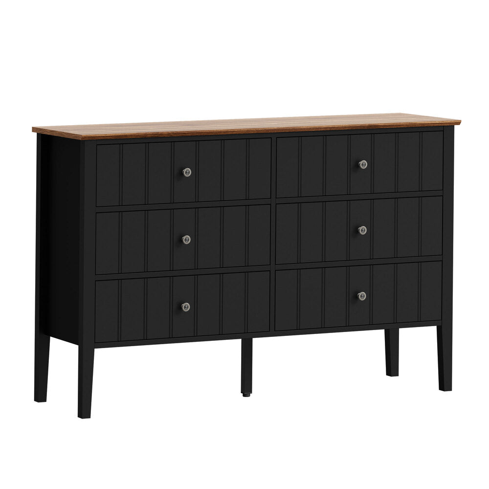Black black 120x40x80cm, side view