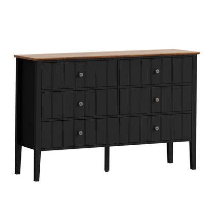 Black black 120x40x80cm, side view